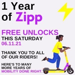 zipp free unlocks