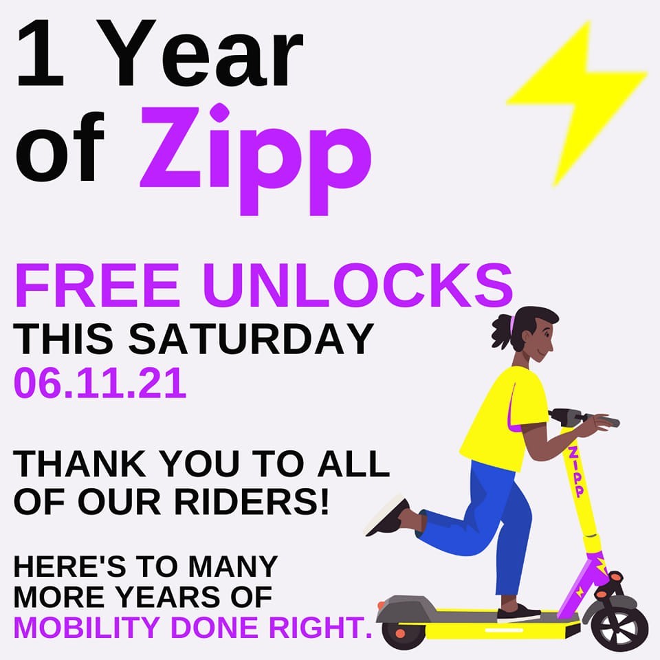 zipp free unlocks
