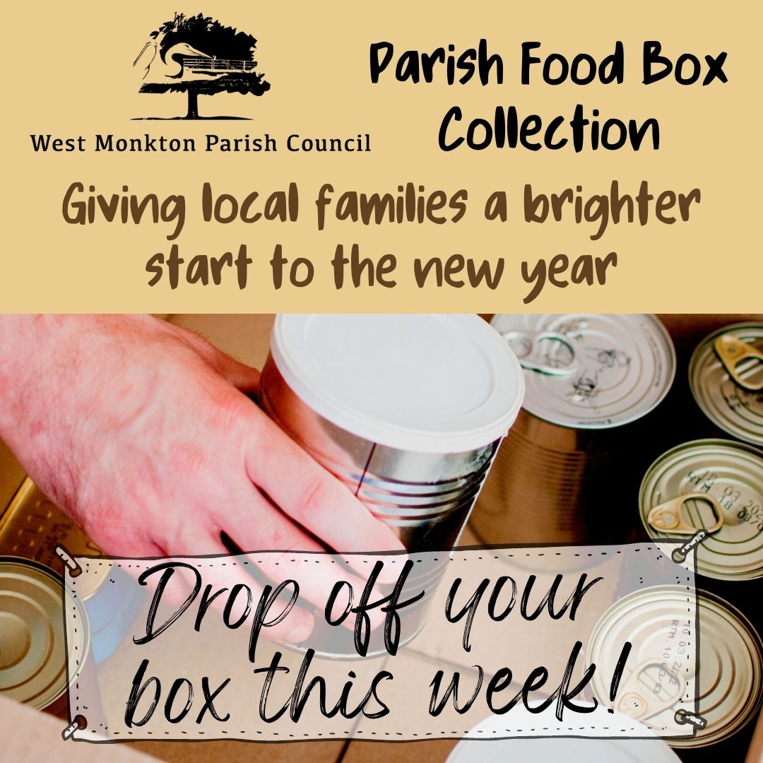 Parish Food Box Collection drop off this week 1