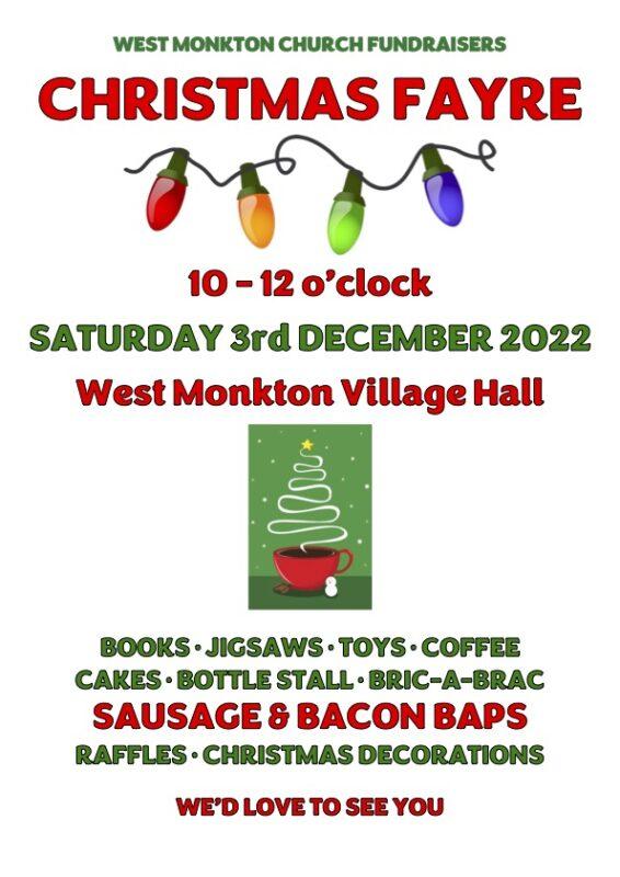 Christmas Fayre Poster 2022