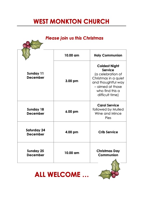 Reverse of Christmas Poster A4 1