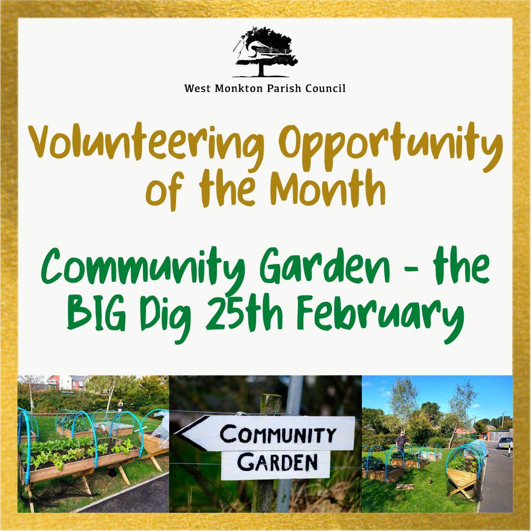 Volunteering Opp Community Garden Big Dig 1