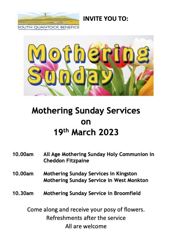 Mothering Sunday 2023 poster