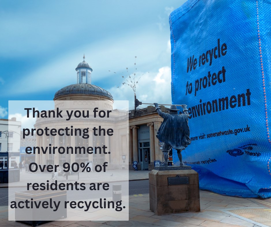 Residents are recycling 2