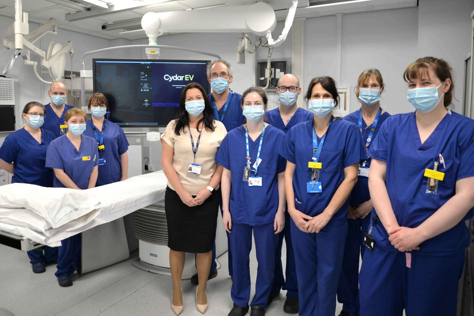 Top award for interventional radiology team for excellence in service provision (002)
