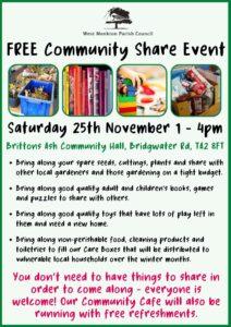 Community Share Event WMPC