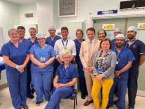 Mr Ian Eyre Brook hangs up his scalpel after 53 years in healthcare (4)
