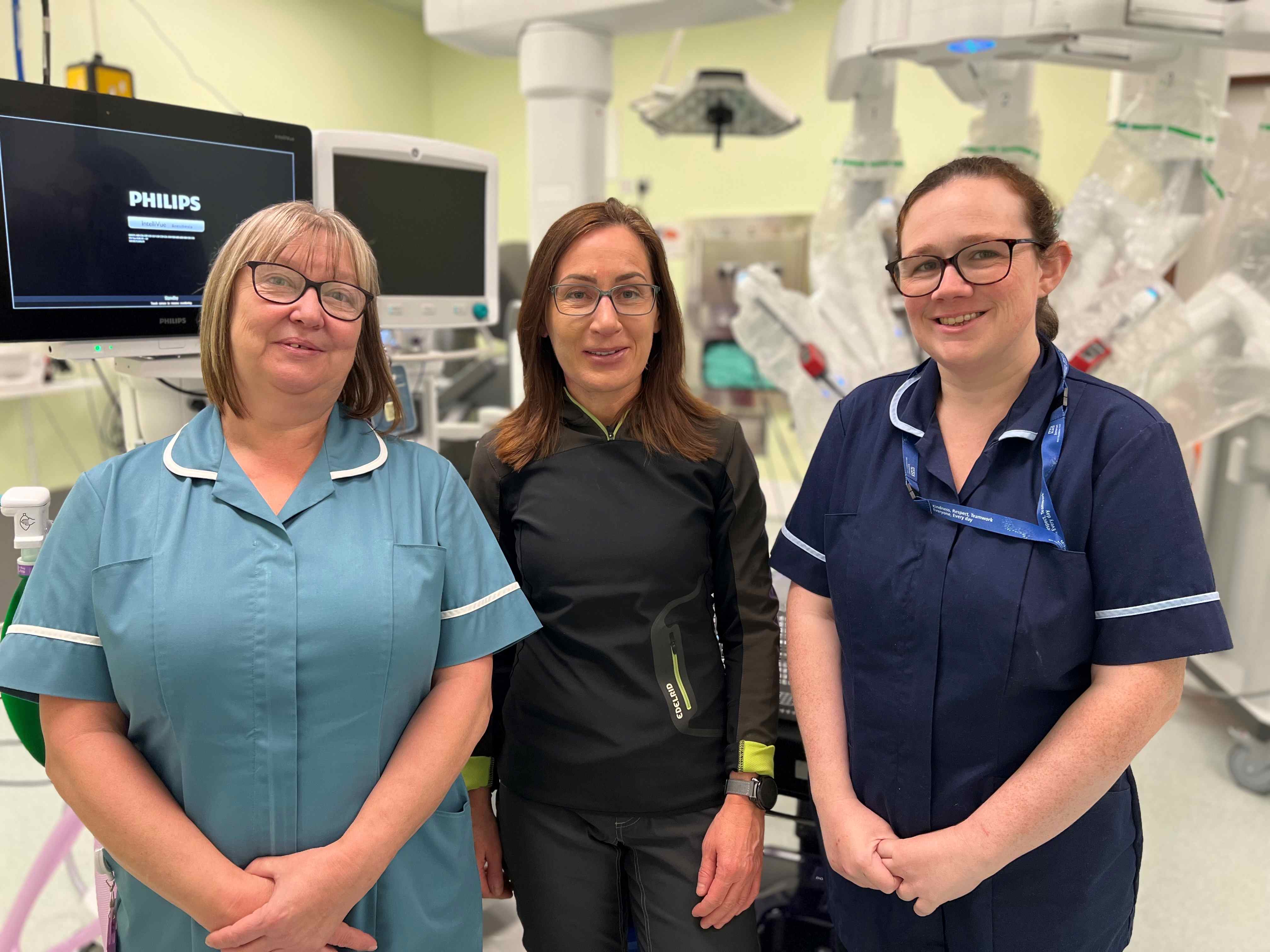 Somerset doctors praised for outstanding effort in promoting game changing anaesthetics trial Yeovil District Hospital photo