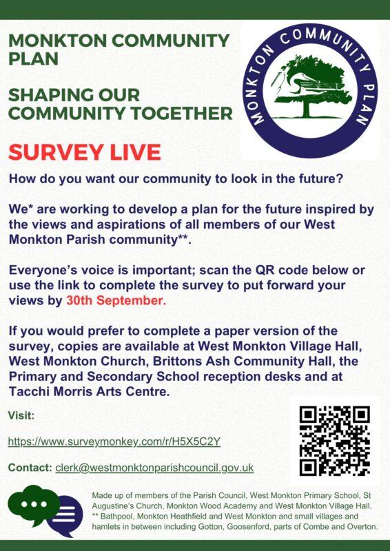 Monkton Survey Poster