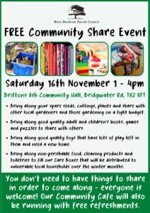 Community Share Event WMPC Community Share Event WMPC