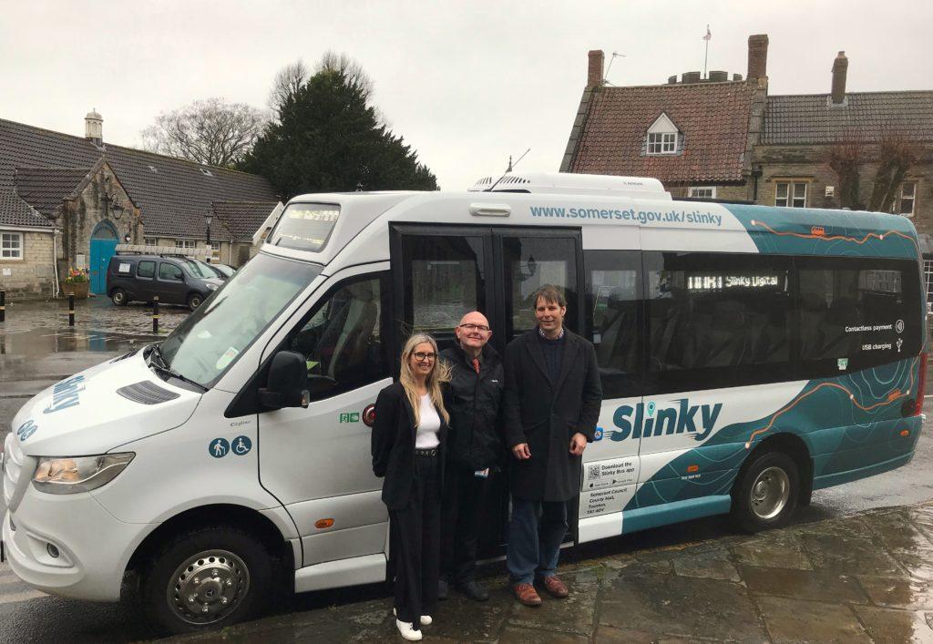 Slinky bus photo
