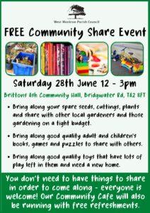 28 06 25 Community Share Event WMPC