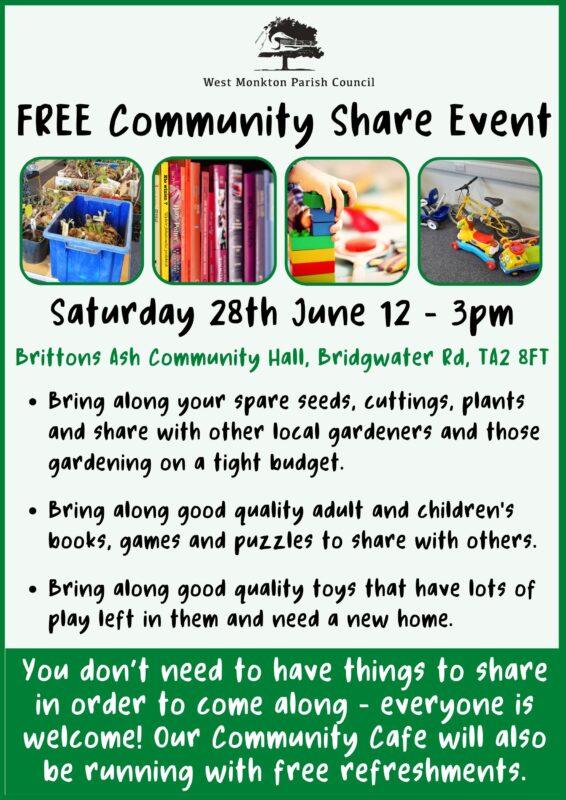 28 06 25 Community Share Event WMPC