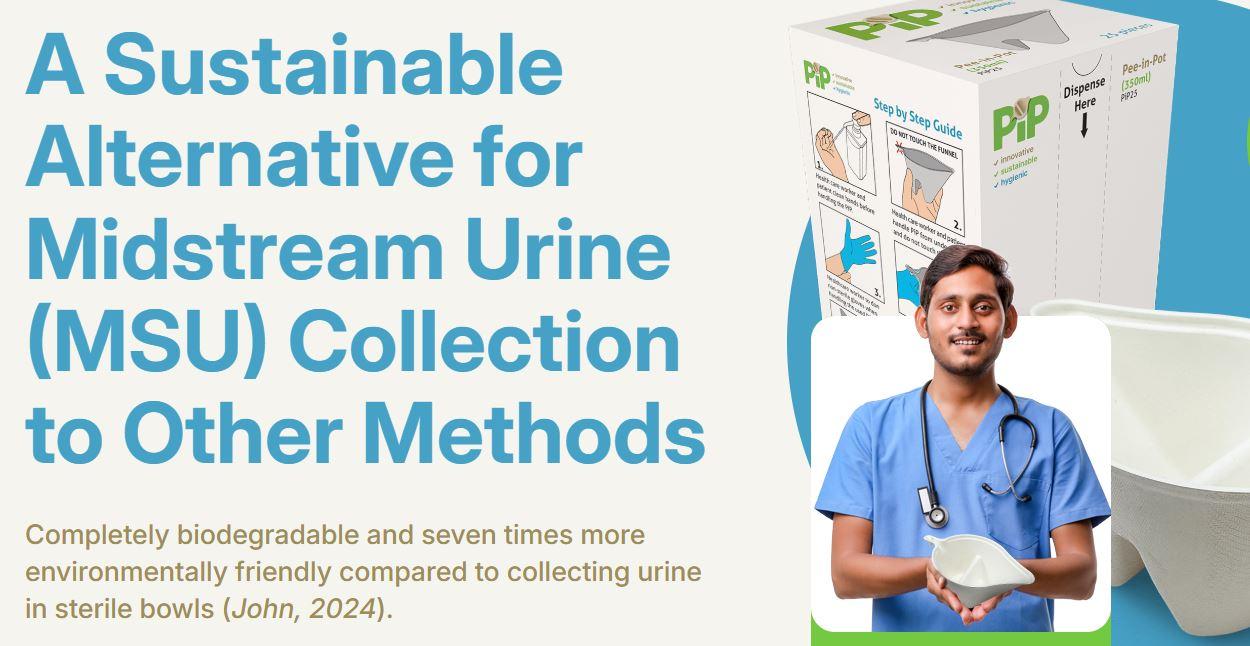 Somerset surgeon invents new eco-friendly way to collect urine samples