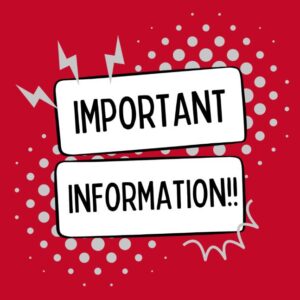 Important Information