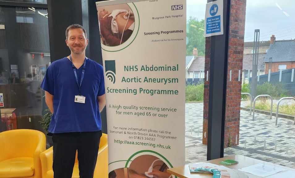 NHS offer life-saving screening to local men’s communities in Somerset