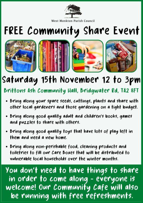 Community Share Event WMPC 15 11 25