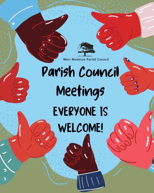 Parish Council Meetings everyone is welcome