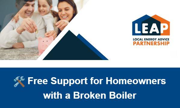 The LEAP (Local Energy Advice Partnership) Boiler Scheme is now open