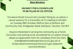 Councillor Vacancy 14 10 25