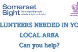 Somerset Sight Volunteers Needed