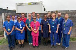 Musgrove Park team celebrates runners-up spot at neonatal care awards