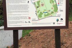 Maidenbrook Country Park Sign