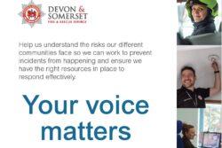 Devon and Somerset Fire and Rescue Service Community Risk Management Plan engagement survey