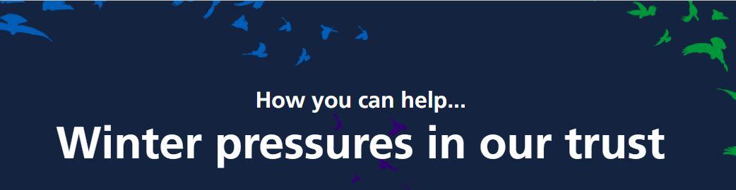 Winter pressures in our trust
