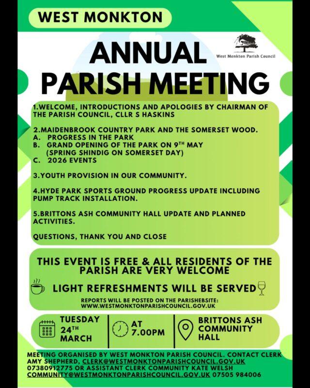 Annual Parish Meeting 2026