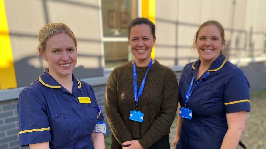 Thumb On NHS nurses