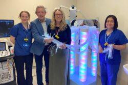 New sensory machine for paediatric cardiology at Musgrove Park Hospital