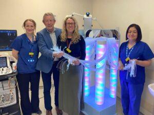 New sensory machine for paediatric cardiology at Musgrove Park Hospital