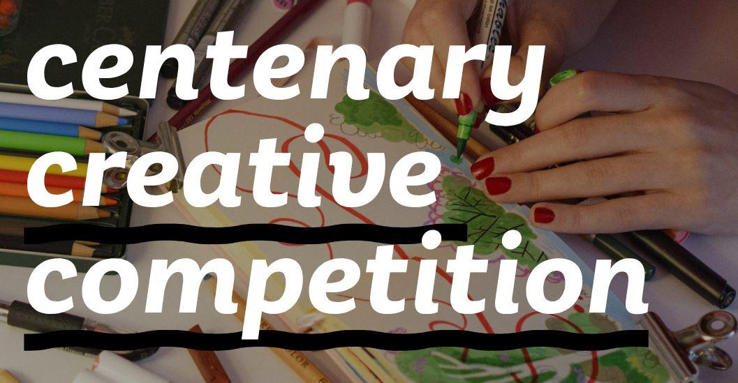 Thrive Centenary Creative Competitions header