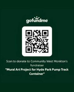 Go Fund Me launched for Mural Artwork at Hyde Park Pump Track Go Fund Me launched for Mural Artwork at Hyde Park Pump Track