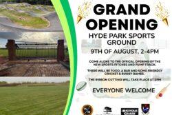 Grand Opening sports Pitches