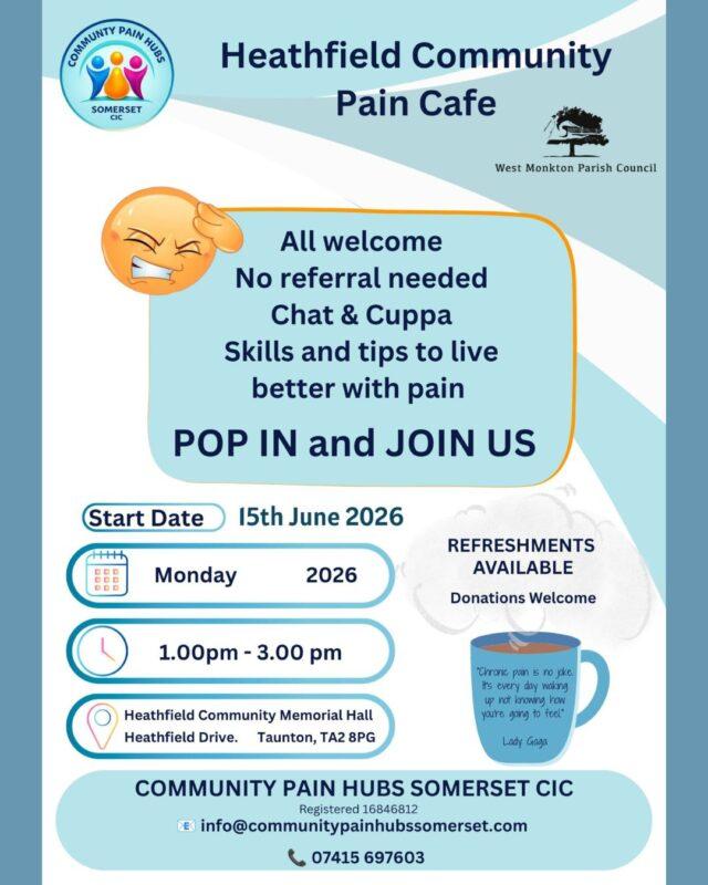Pain Cafe Flyer